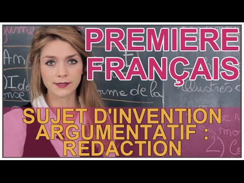 comment construire un paragraphe argumenté en français