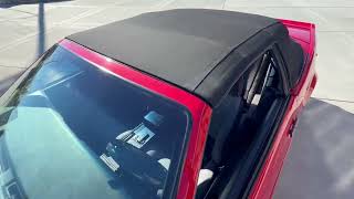 1991 Chevrolet Camaro RS Convertible Convertible Top