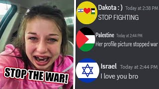 Trolling A CRINGE Protester On Discord! (She Stopped The War)