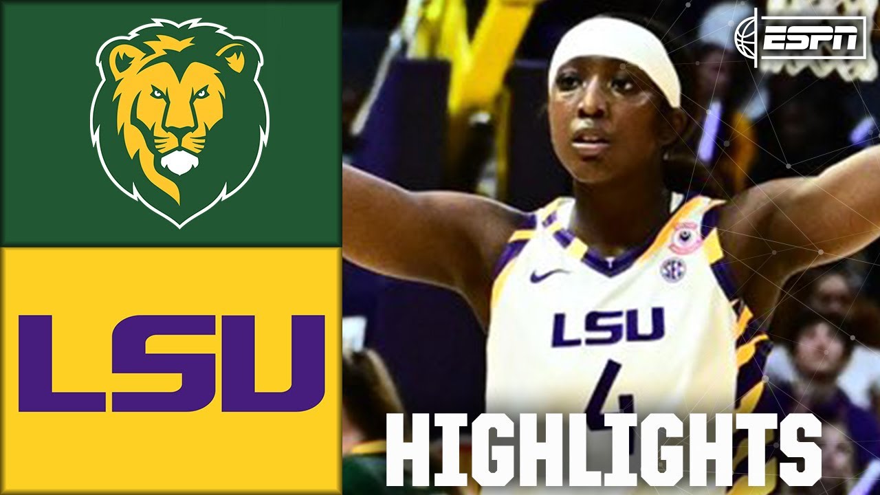 Southeastern Louisiana Lady Lions vs. LSU Tigers | Full Game Highlights | ESPN CBB