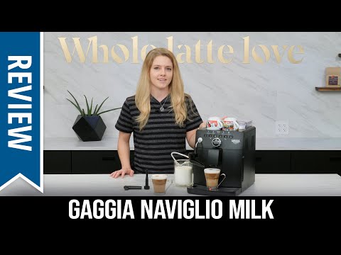 Kavos aparatas - Gaggia Brera RI9305/01 Visiškai Automatinis Juodas/Sidabrinis video