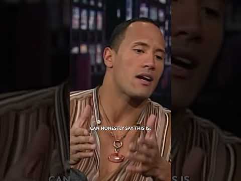 Dwayne Johnson didn't know if people would take his acting seriously #DwayneJohnson #TheRock
