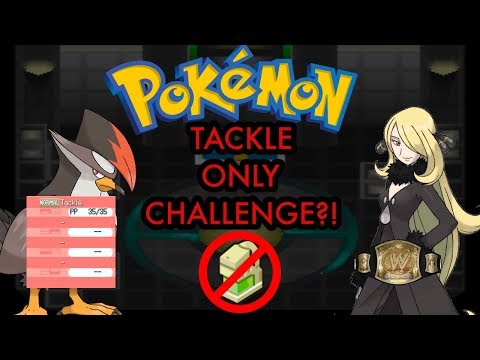 CAN YOU BEAT POKÉMON PLATINUM WITH ONLY TACKLE?!? - obscure pokémon challenges