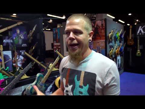 NAMM 2018 - Kiesel Guitars - Osiris Headlesss, Zeus Headless, Jason Becker Tribute Model