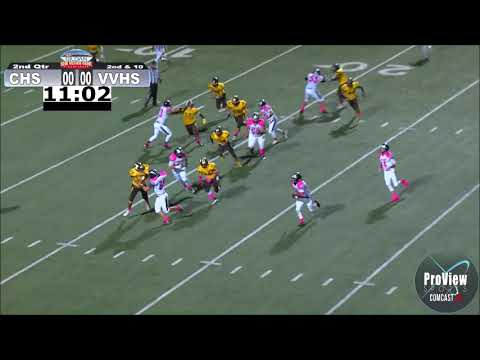 Volcano Vista's Moses Young TD vs. CIbola 10/20/17.