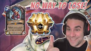 12-0 with INFINITE Heal and Herald Patchwerk DK Run?!?!?! - Hearthstone Arena
