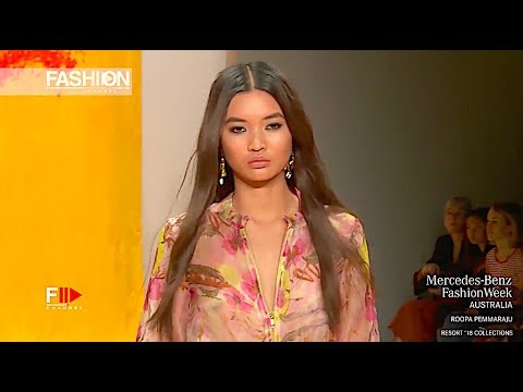 ROOPA PEMMARAJU MBFW AUSTRALIA RESORT 2018 -  Fashion Channel