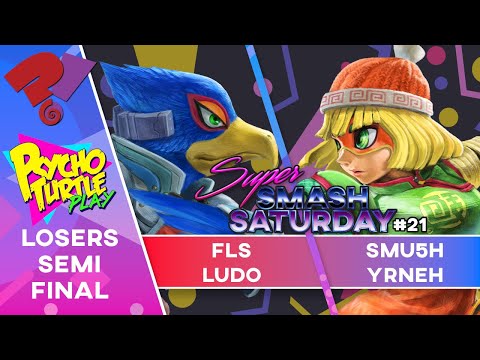 Super Smash Saturday #21 - FLS | Ludo vs. SMU5H | Yrneh / Losers Semi-Final