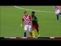 Alex Song punches Mario Mandzukic (red card) Cameroon vs Croatia (0-4) - World Cup 2014