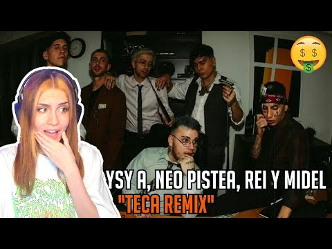 REACCIÓN a "TECA RMX" de ASAN, BHAVI FT. REI, MIDEL, YSY A, NEO PISTEA 🤑