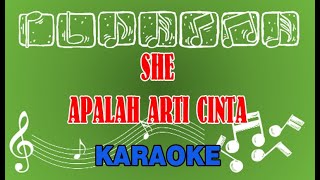 Download lagu SHE Apalah Arti Cinta Karaoke mp3