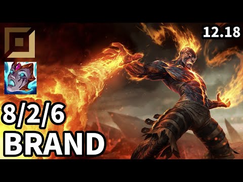 Brand Bot vs Kai'Sa - Ranked Master - Patch KR 12.18