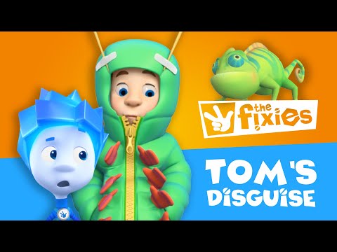 Chameleon Camoflauge Challenge! | The Fixies | Animation for Kids - Kingdom Kids Zone, Little Learners - The Fixies