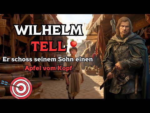 WILHELM TELL SCHOSS SEINEM SOHN EINEN APFEL VOM KOPF! #schießen #geschichte #schweiz #habsburg
