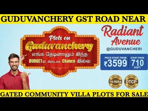  Residential Plot 700 Sq.ft. for Sale in Guduvancheri, Chennai