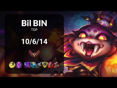 Bil Bin Gnar vs Renekton TOP - KR GRANDMASTER Patch 14.15