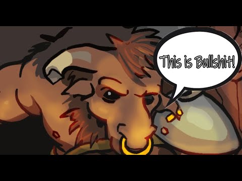 Barony - How It Feels to Kill the Minotaur with Traps (SEIZURE WARNING!!!)