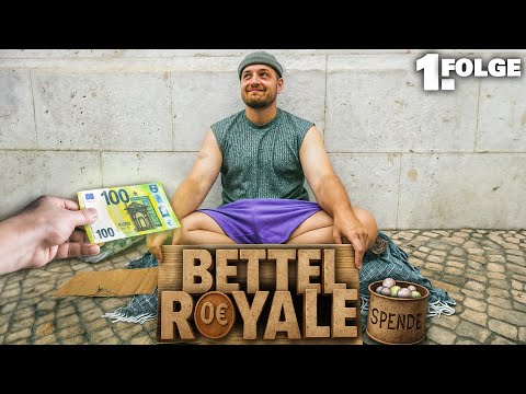 🚫💸4 TAGE Obdachlos mit 0€ in LISSABON! - Highlight von BETTEL ROYALE! Tag 1.