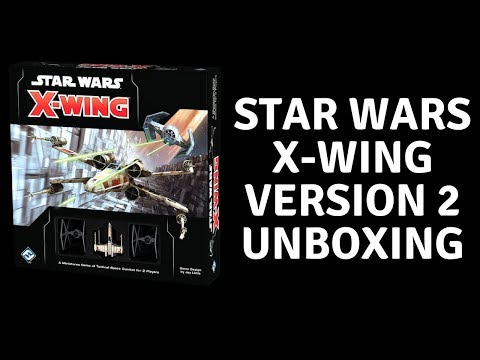 Star Wars X-Wing 2.0 Unboxing & Overview!