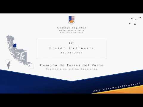 Lenguaje Inclusivo - 10ª Sesión Ordinaria, Comuna de Torres de Paine 21-04-2026