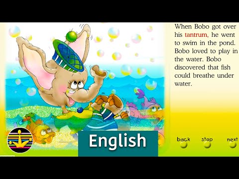 English Easy Learn | Bobo the Elephant | Artist Aija Jasuna