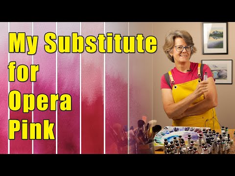 My Substitute for Opera Pink | No Fugitive Colors Allowed!