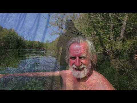 kanukassel-TV: STRATEGIE bei CORONA-Pandemie Clip 36 MORGENBAD im verbotenen Basalt-See