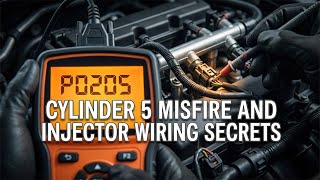 What Is P0205 Obd2 Error Code - Cylinder 5 Injector Circuit Fix