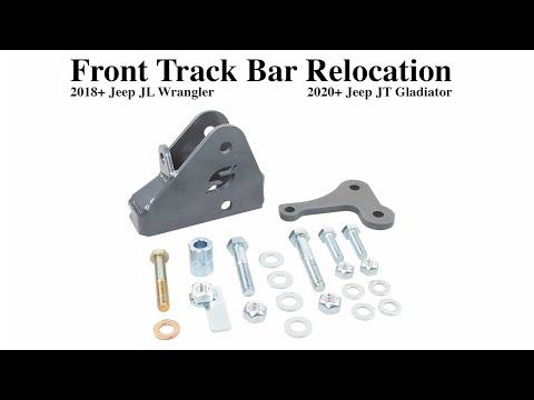 Jeep JL/JT Front Track Bar Relocation Bracket