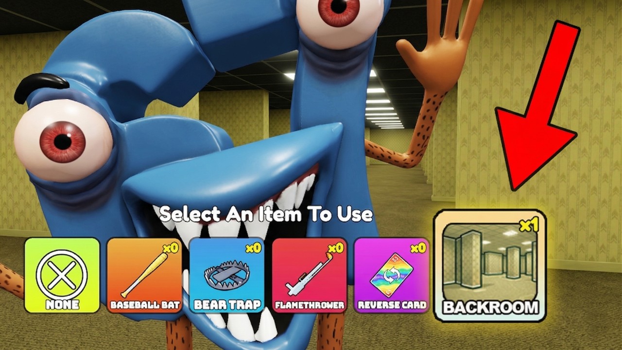 Roblox Enter Brainrot Backrooms 67 - NEW WEAPON