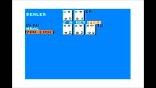 Blackjack for the TRS-80 CoCo