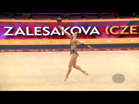 ZALESAKOVA Sabina (CZE) - 2019 Rhythmic Worlds, Baku (AZE) - Qualifications Ball
