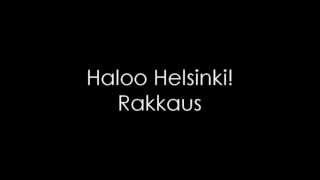 Haloo Helsinki! - Rakkaus