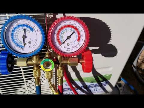 How To Vacuum Down a Mini Split with Analog Manifold Gauges