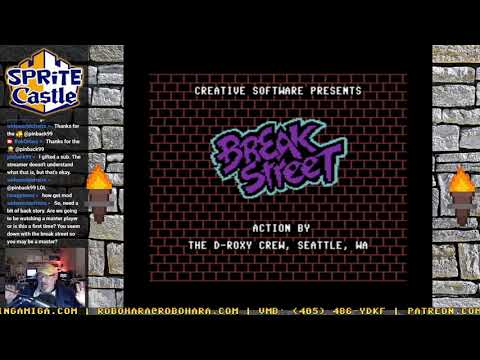Sprite Castle Plays Break Street (C64)
