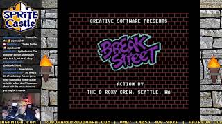 Sprite Castle Plays Break Street (C64)