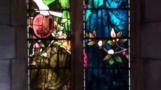 Stained Glass Old Parish Church Peebles Scottish Borders Scotland