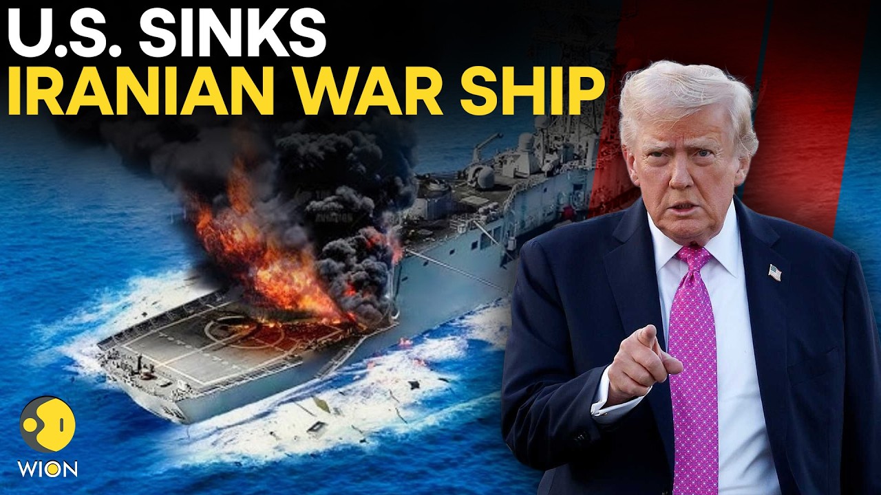 US‑Iran War LIVE: US Submarine Sinks Iranian Warship Near Sri Lanka, At least 87 Killed | WION Live