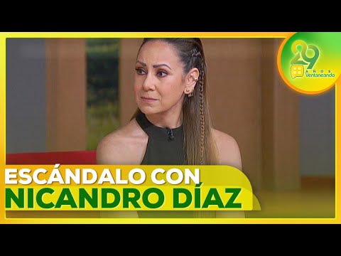 Mariana Robles, última pareja de Nicandro Díaz, nos acompaña en el foro | Ventaneando