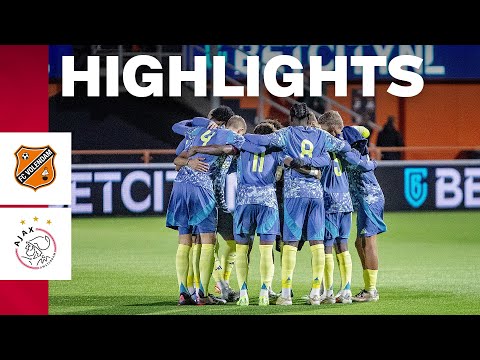 Highlights FC Volendam - Jong Ajax | Keuken Kampioen Divisie