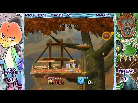 Project Mass 2 *Pools* 420 Spaghetti(Ness) vs MaeV(Kirby)