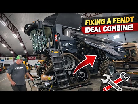 Fixing a Fendt Ideal Combine | Lots of New Parts 