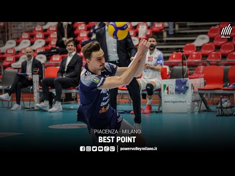 Playoff 5° posto, best point Piacenza - Milano