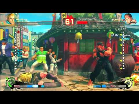 SSF4 Rank Match  robin01 (AB)  vs  jyobin (RY)