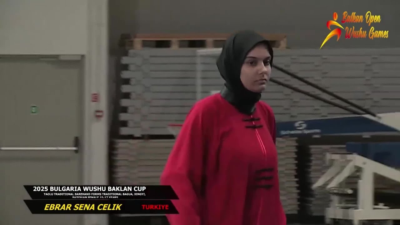 Ebrar Sena Celik Traditional barehands Taolu