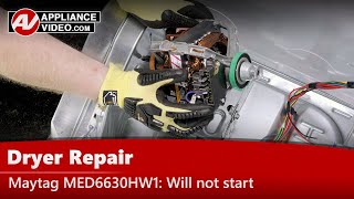 Maytag Dryer Repair - Overheating Mid-Cycle - Drive Motor