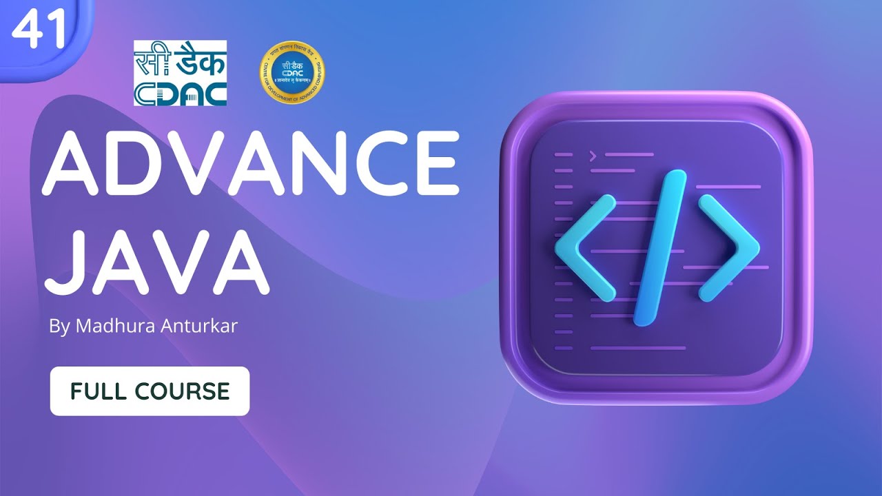 41 - Advance JAVA - Day 15.2 - Understanding MVC Pattern and Implementation - CDAC