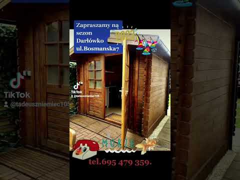 Sezon 2O23 🏖🏡⛵️ Zapraszamy do Darłówka ul.Bosmańska 7📥Tadeusz Niemiec