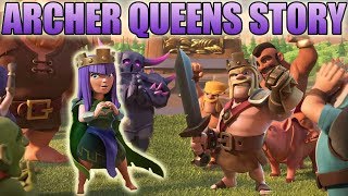 How did the Archer Become the Archer Queen? The Story of the Archer Queen | Clash of Clans Story