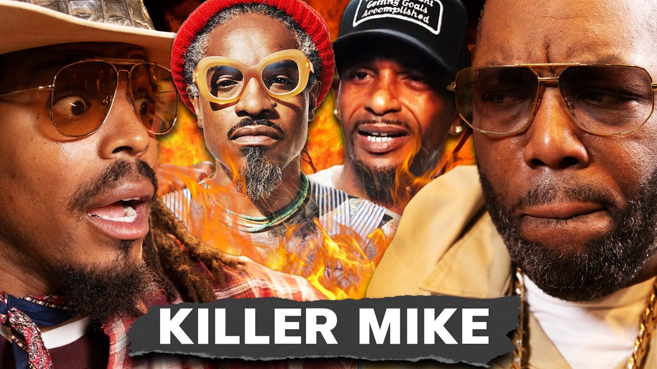 Killer Mike on Andre 3000’s Future, Charleston White became what he Hates! Broken Home’s & Marriage